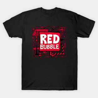 red bubble design T-Shirt